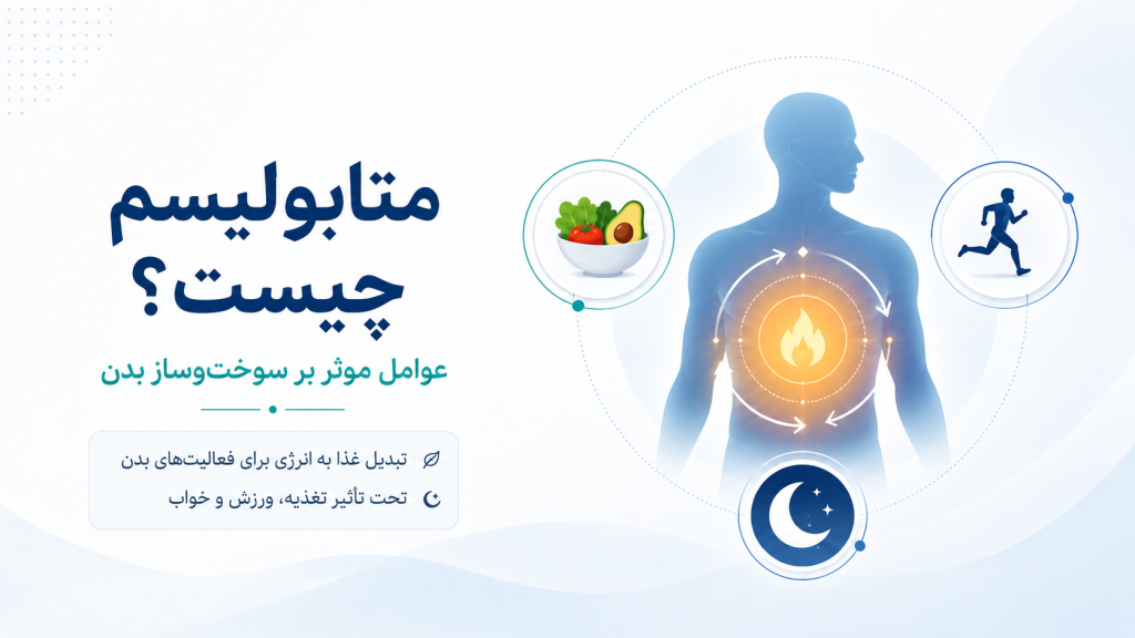 متابولیسم چیست و چه عواملی روی سوخت‌وساز بدن تأثیر می‌گذارند؟